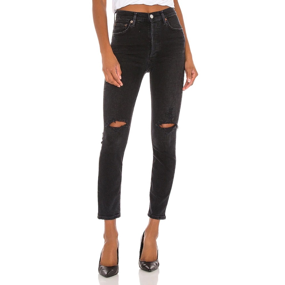 BOGO AGOLDE Nico High Rise Slim in Cassette EUC